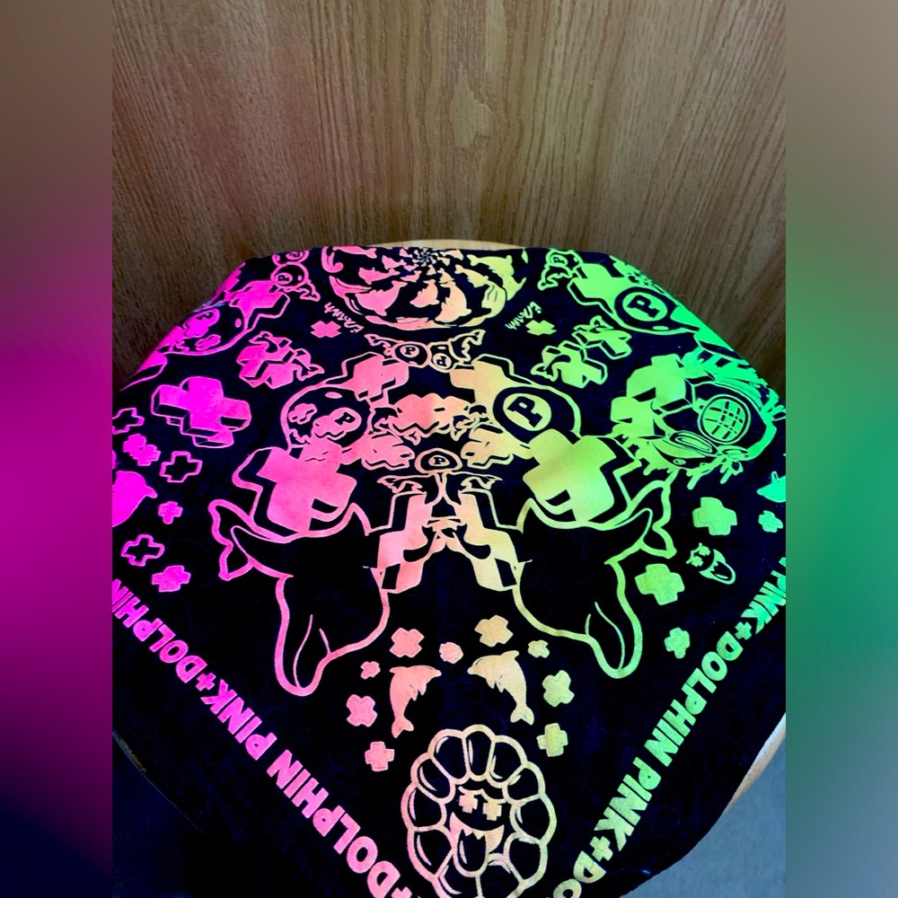 Pink Dolphin Bandana